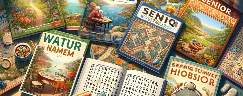 Popular Themes in Senior Word Search Books