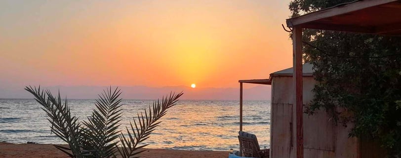 Sortida del sol a la platja d'Egipte