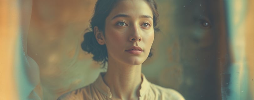 Femme adoptant une communication juste et efficace