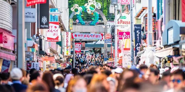 Takeshita Street in Harajuku