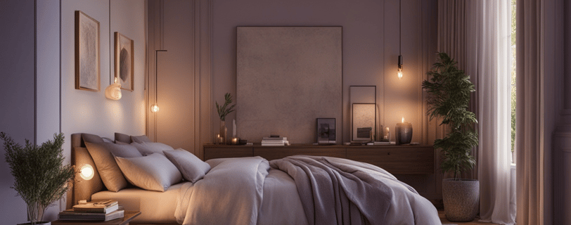 Calming bedtime rituals for a restful night's sleep.