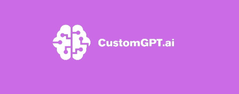 a brain map with customgpt.ai written on it.