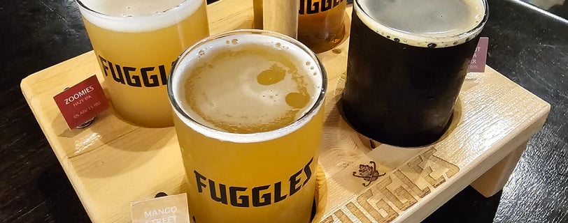 Fuggles Beer Co Tasting Flight