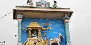 chariot - Parthasarathy temple, Chennai