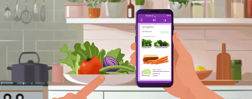 a person holding a plate with vegetables on it