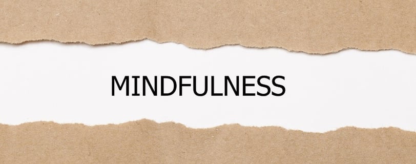 text reading "mindfulness"