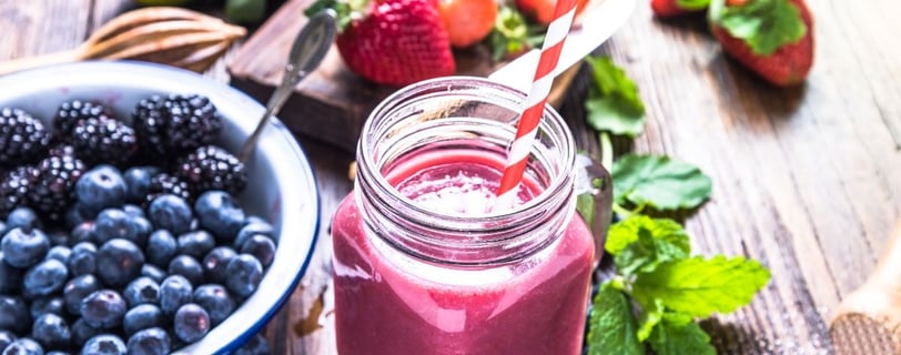 blueberry smoothie
