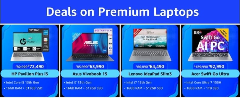 Deals on Premium Laptops