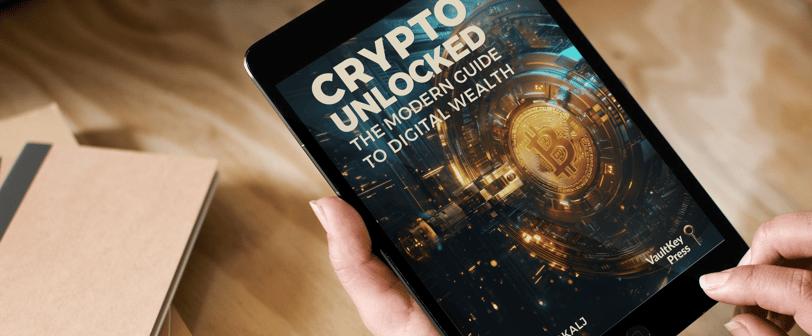Crypto Unlocked book mockup
