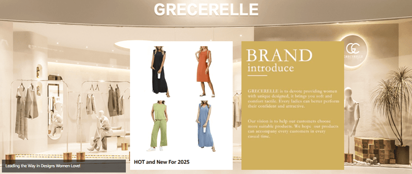 GRECERELLE Maxi Dress - comfortable and wrinkle resistant travel clothes option for hot, humid US 