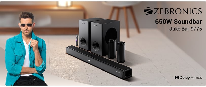 ZEBRONICS Dolby Soundbar