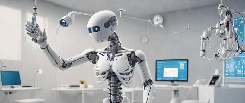Robot at operation theatre