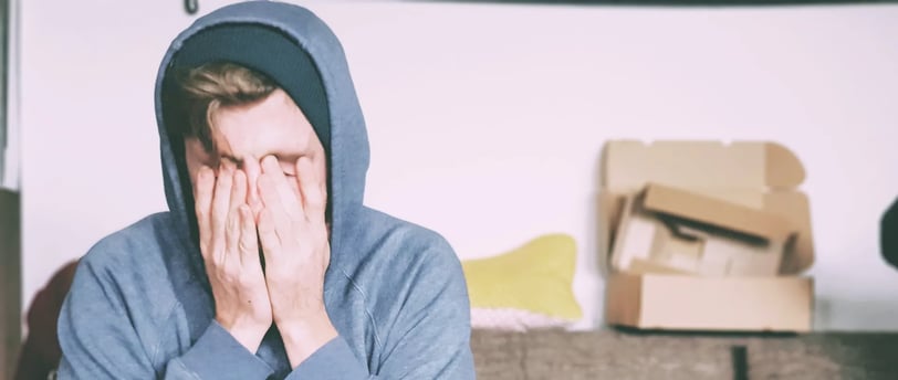 personne en situation de stress