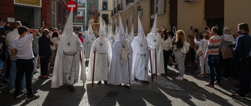 The streets of Seville during Semana Santa