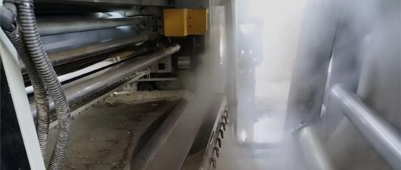 spray humidification system