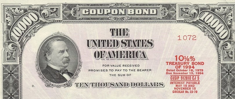treasury bond of 1994 ten thousand dollars
