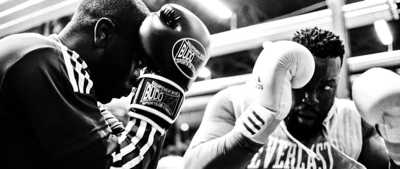 boxeurs en combat