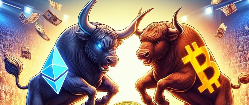 Ethereum vs Bitcoin: La Batalla por la Supremacía de las Criptomonedas