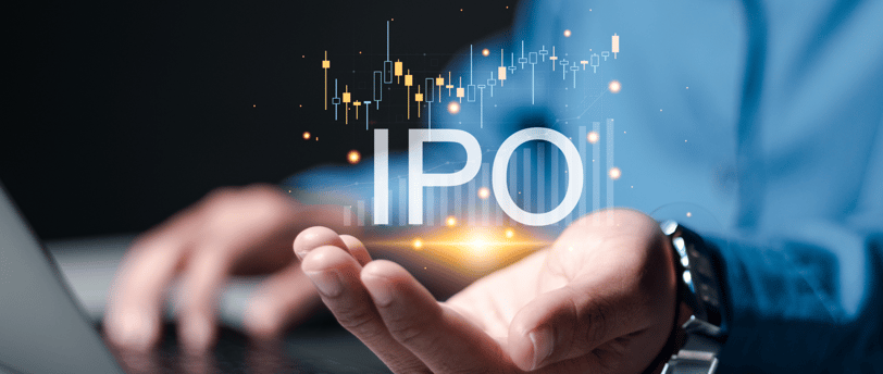 candlestick charts and holographic for ipo stocks