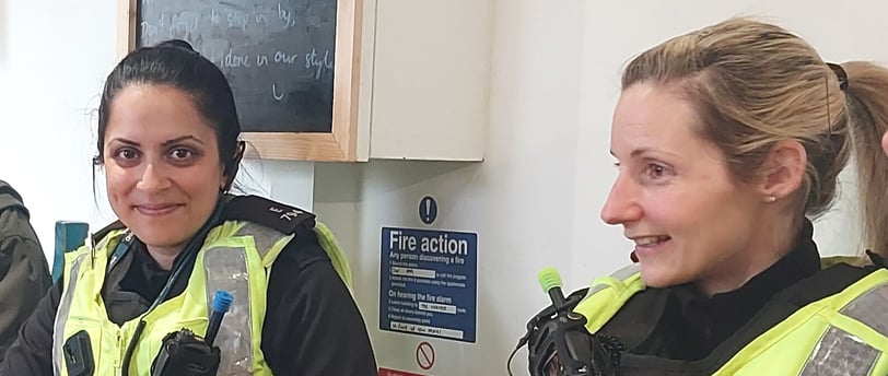 PCs Ashraf and Fulton