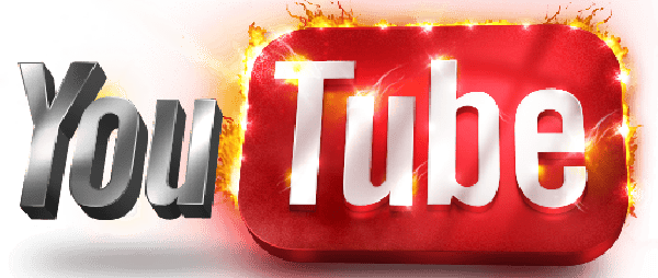 a youtuber logo with the youtube logo