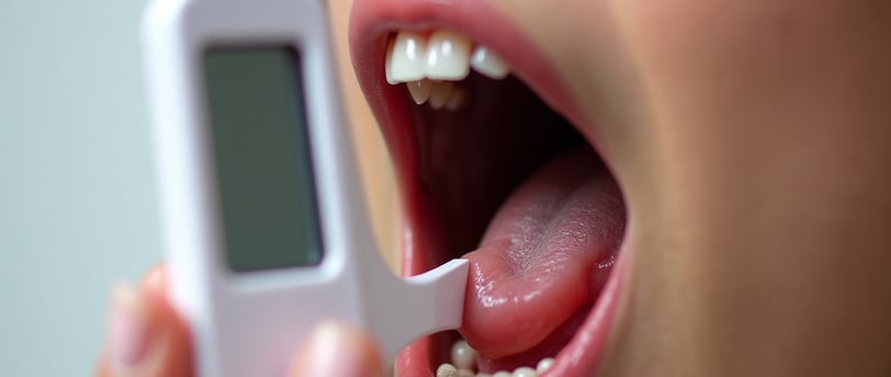 Medidor de Infarto pela saliva