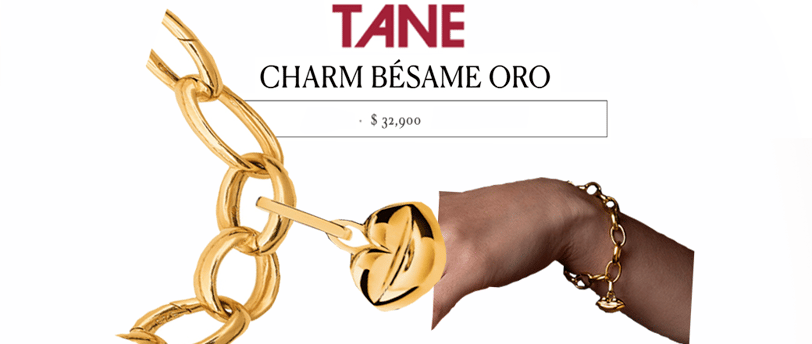 Charm Bésame Oro de Tane