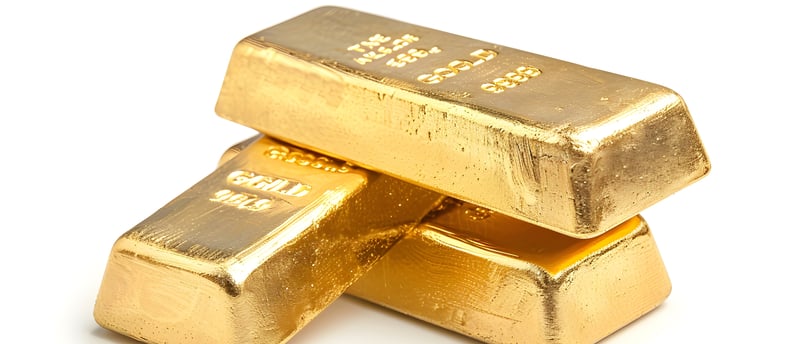 gold bars stacked on top eachother