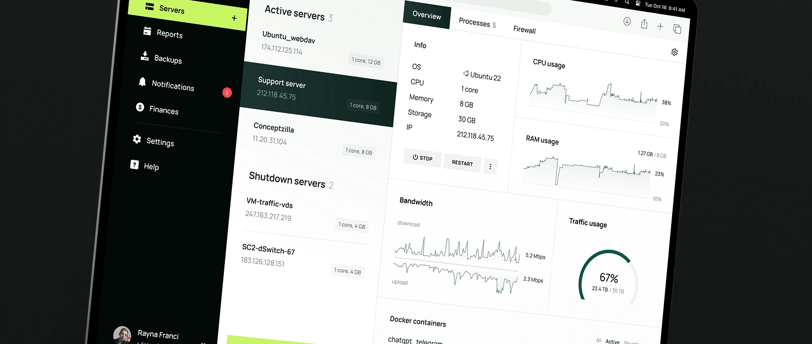 webhostingu