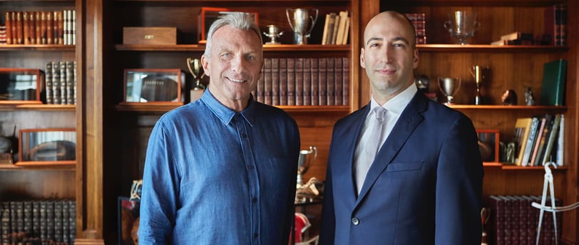 joe montana and isaac nuriani of augusta precious metals