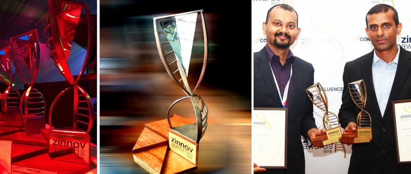 Zinnov Confluence Awards trophy 