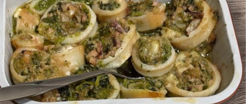 calamari ripieni di friarielli