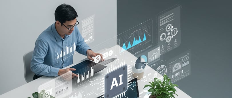 Small Business Director analysing SEO reports