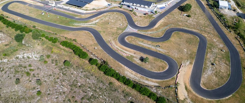 Piste de karting de Brissac près de Monptellier