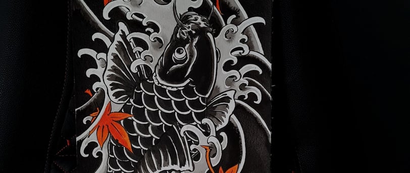 japanese tattoo koi sleeve munich germany irezumi