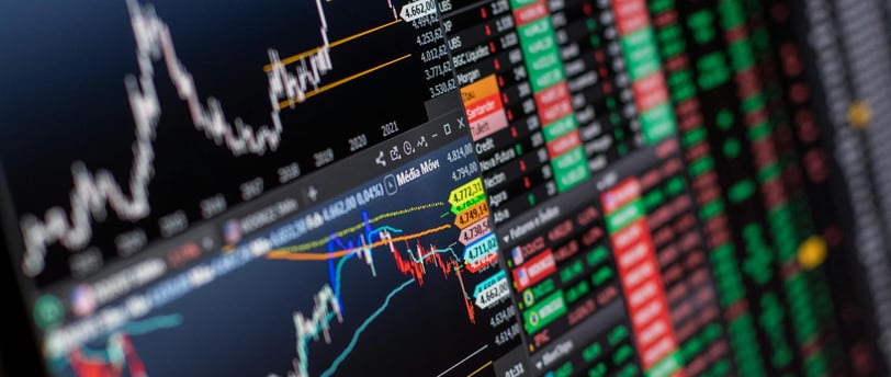 trading charts and data for investing
