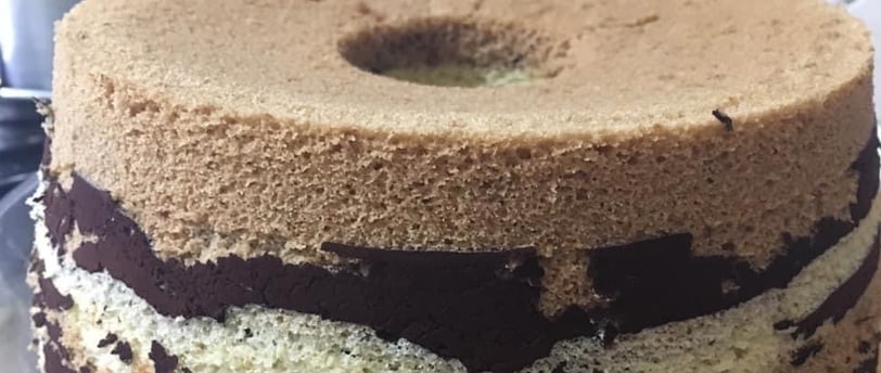 chiffon cake giraffa