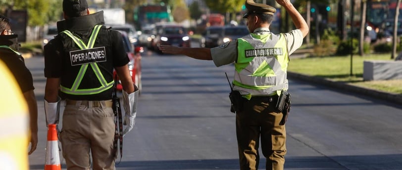 fiscalización carabineros grabado de patentes