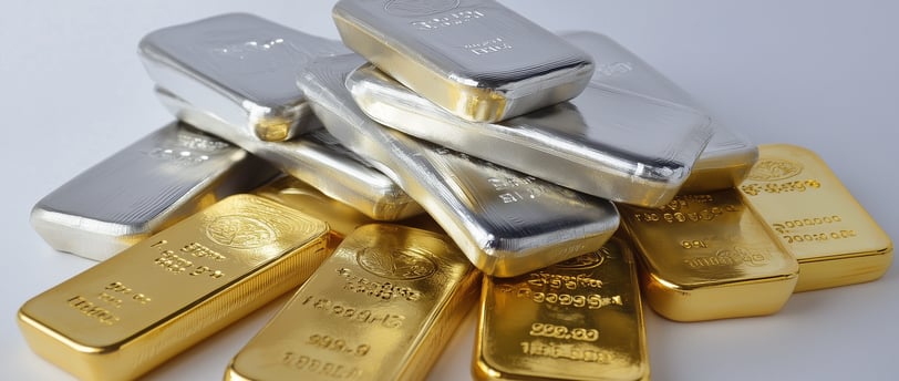 high quality gold and silver bars