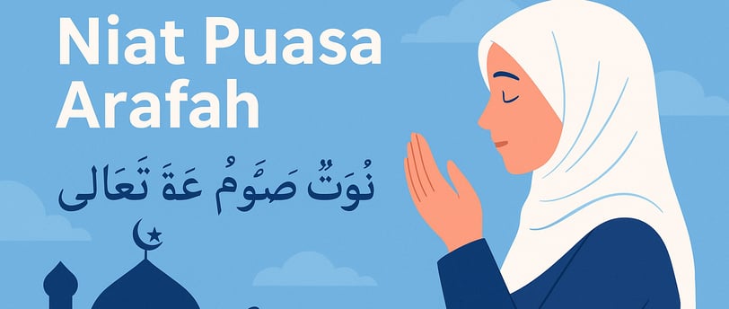 niat puasa arafah