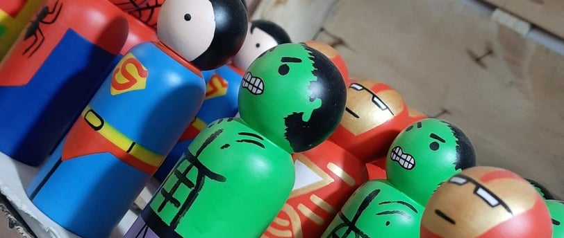 Hand Made Wooden toy Craft work from Ramnagara 