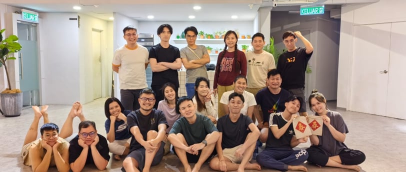 戏剧课，合照，上课后合照，上戏剧课，马来西亚戏剧课，DW戏班