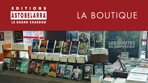 Le stand de lamaison d'édition souletine Astobelarra