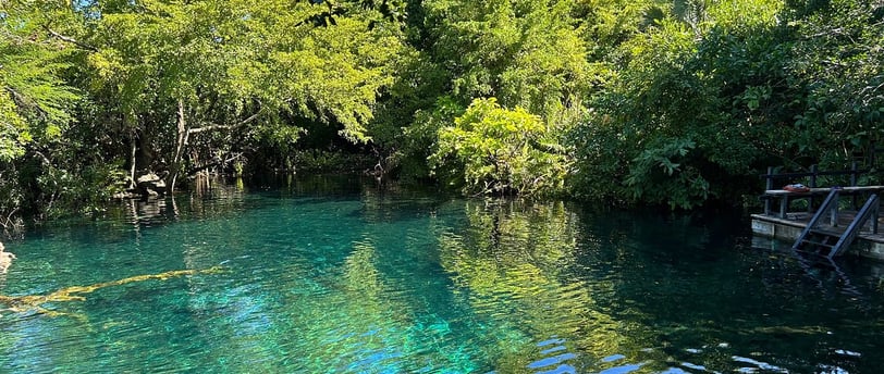 cenote lagoon in punta cana