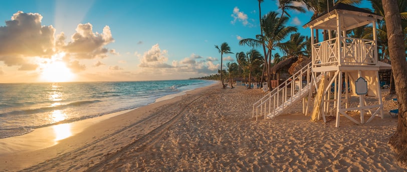 sunrise in punta cana