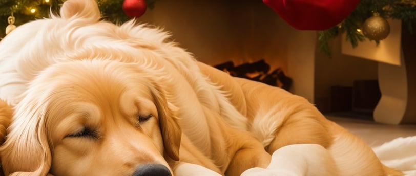 Pets enjoy Christmas too.