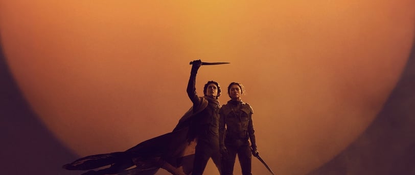 Timothée Chalamet et Zendaya dans DUNE 2