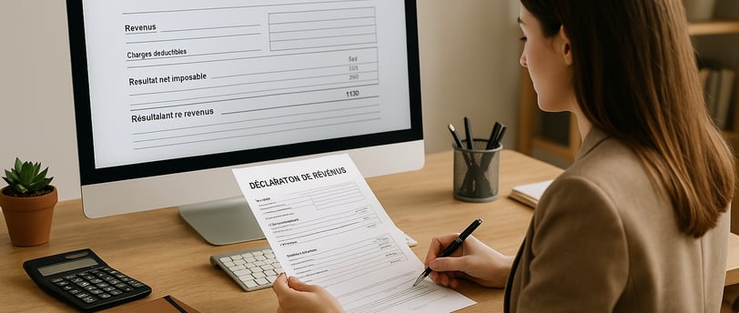 Déclaration de revenus pour les autoentrepreneurs