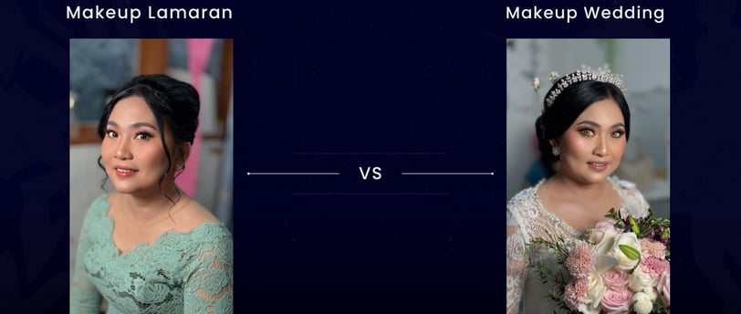 makeup lamaran vs pernikahan