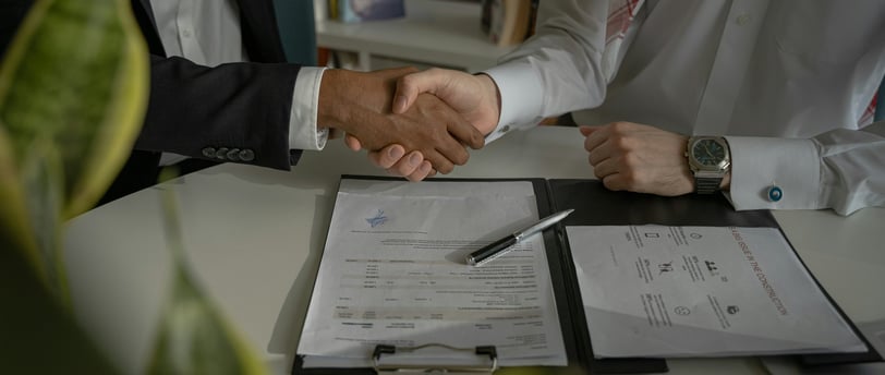signature contrat btp